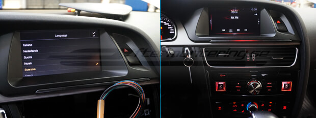 Audi A4 A5 Q5 X701D-A4 Alpine GPS Handsfree Touch-display